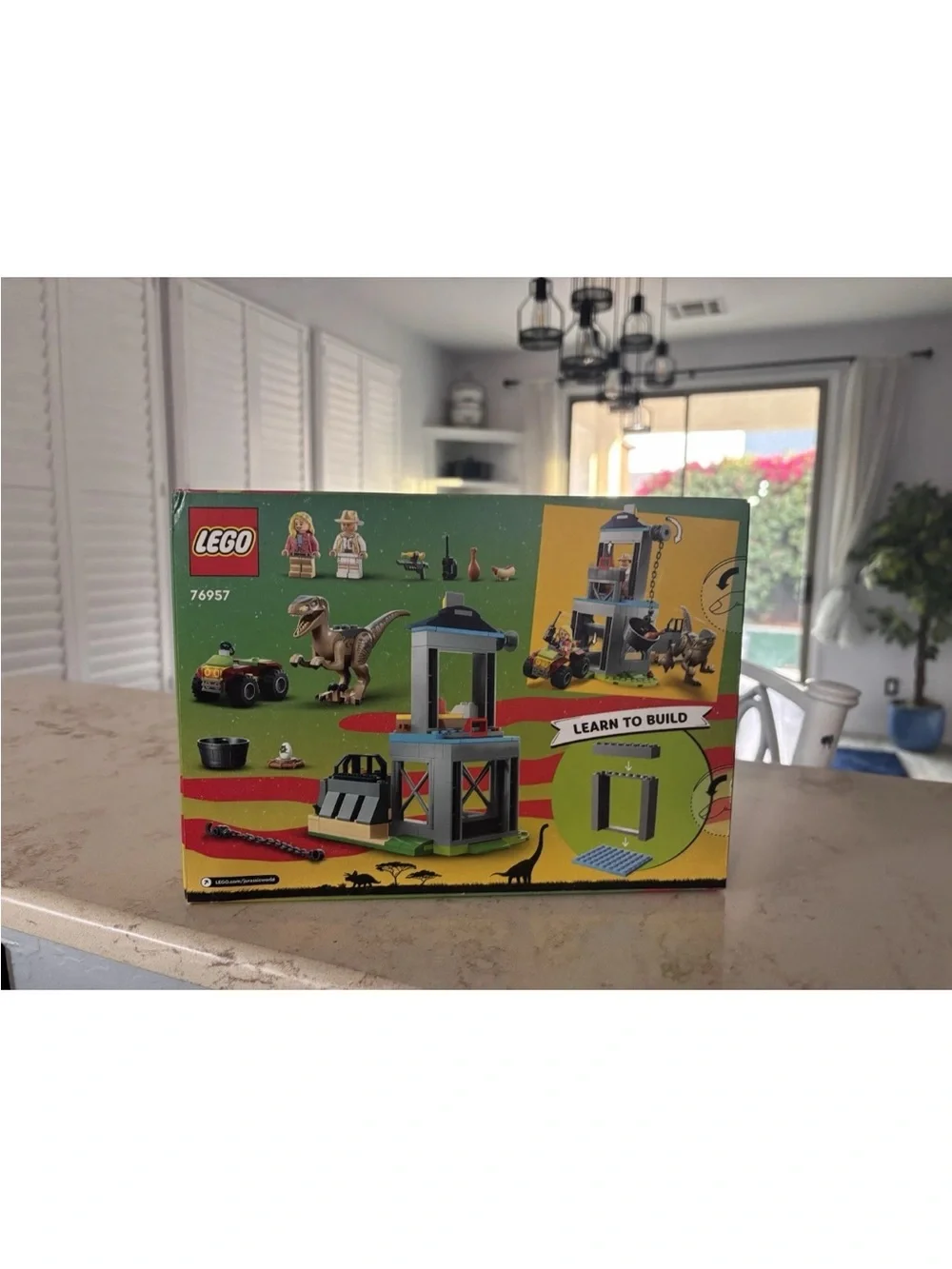 Lego Jurassic Park Velociraptor Escape #76957 Retired Sealed New